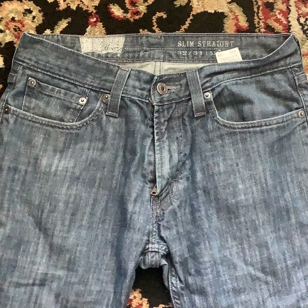Men’s Levi’s 514 Slim Straight Medium Wash Jeans size 32x34